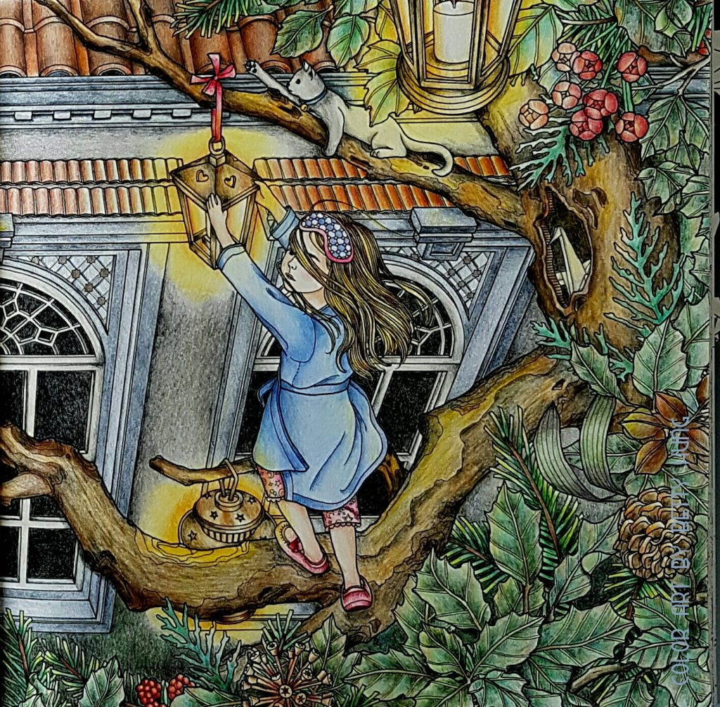 Coloring of Daria Song's Night Voyage by Betty Hung