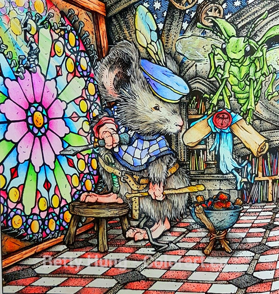Mouse Guard by David Peterson, colored by Betty Hung - colorart.ca