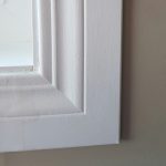 A photo of a window frame for the study of light and shadow