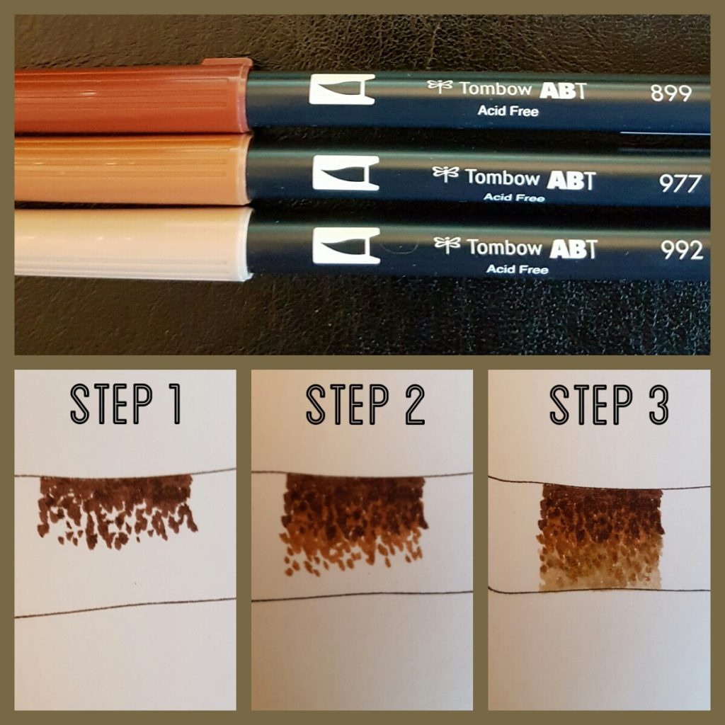 Step by step demo of pointillism