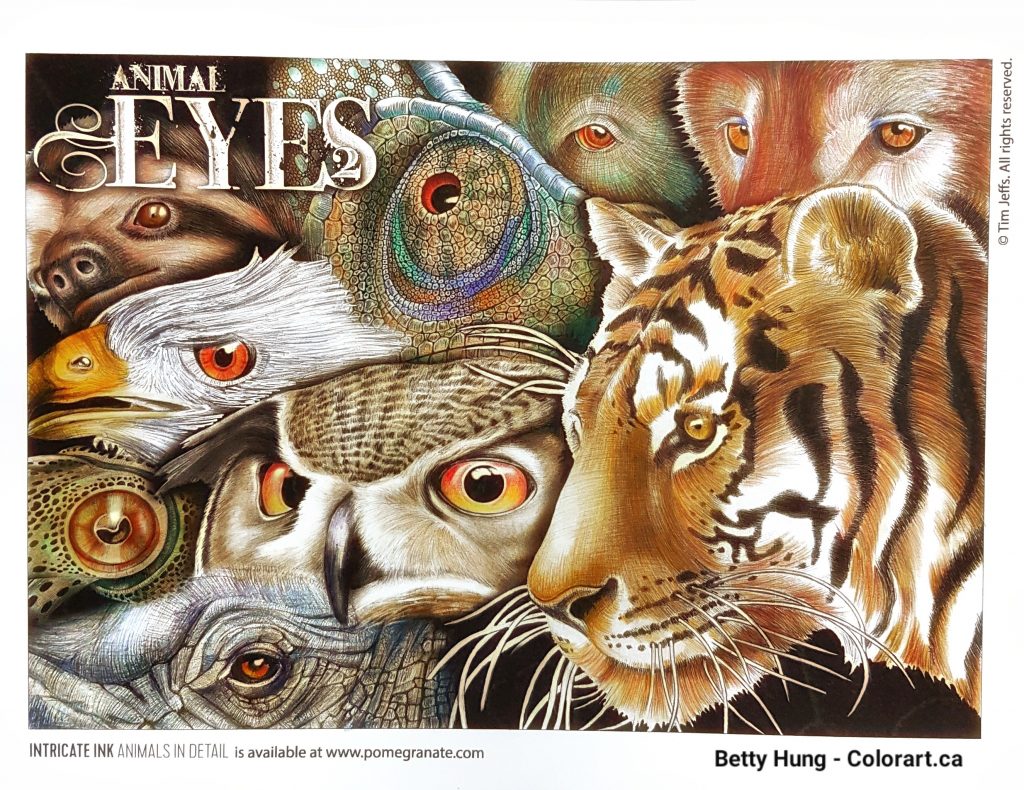 Animal Eyes by Tim Jeffs colored by Betty Hung
