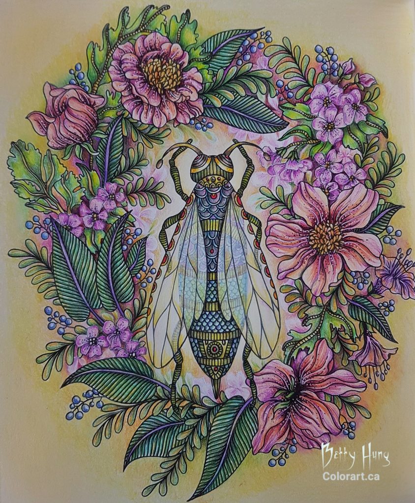 Daydreams by Hanna Karlzon, colored by Betty Hung - colorart.ca